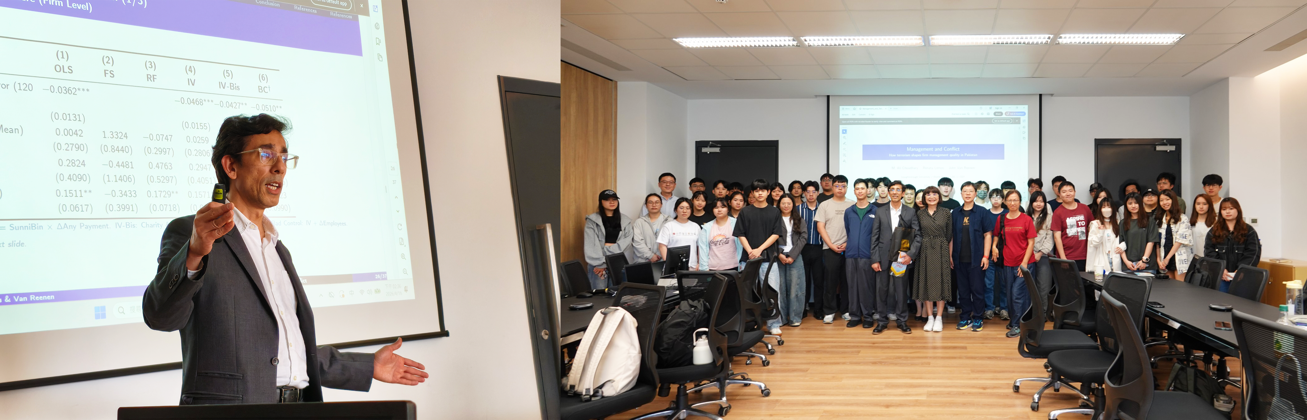 2026英國羅福堡大學經濟系主任M. Ali Choudhary演講